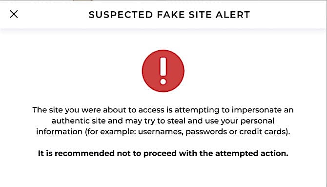 Memcyco Fake Site Alert SEO Poisoning 