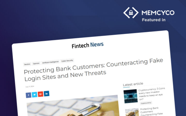 Protecting Bank Customers Counteracting Fake Login Sites and New Threats