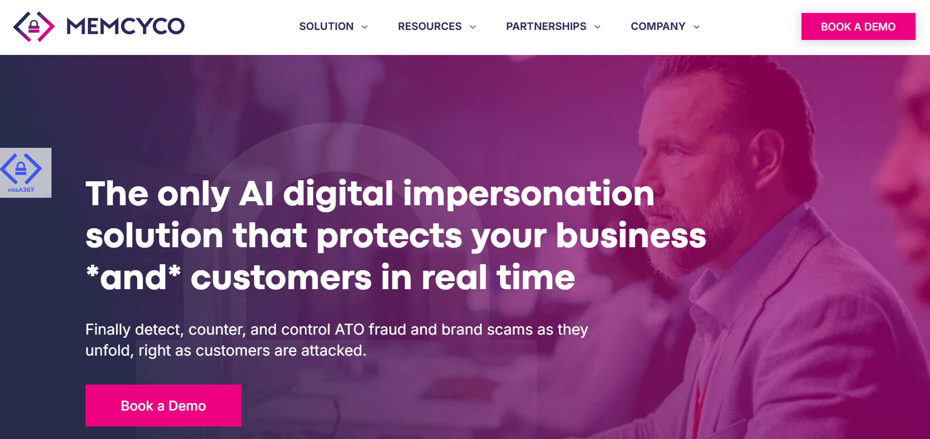 Memcyco AI Digital impersonation solution